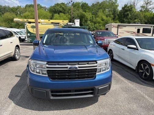 Blue Metallic 2023 Ford Maverick Lariat