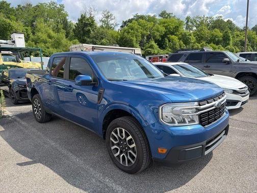 Blue Metallic 2023 Ford Maverick Lariat