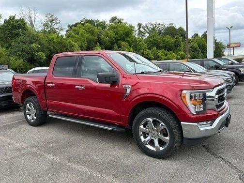 Red Metallic 2021 Ford F-150 XLT