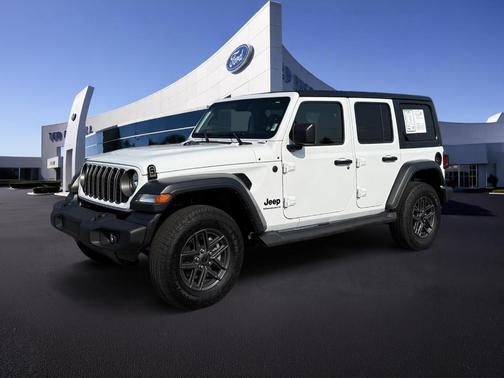 Bright White Clearcoat 2025 Jeep Wrangler Sport