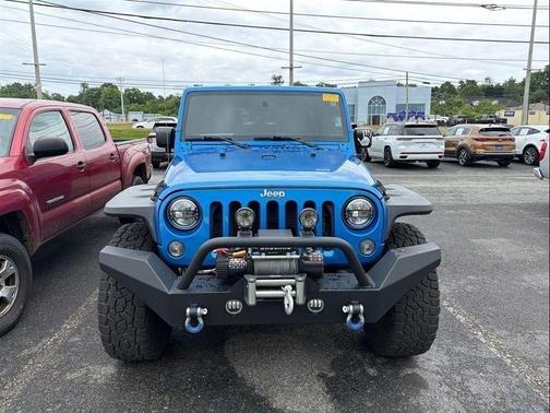 Hydro Blue Pearl 2016 Jeep Wrangler Unlimited Sport