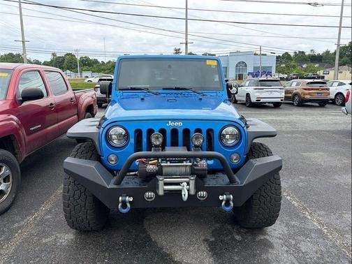 Hydro Blue Pearl 2016 Jeep Wrangler Unlimited Sport