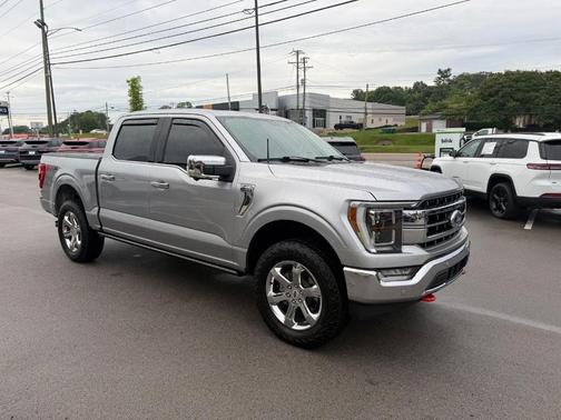Silver Metallic 2021 Ford F-150 Lariat