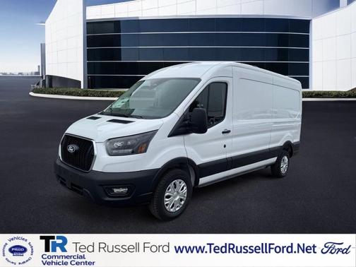 White 2026 Ford Transit-250 148 WB Medium Roof Cargo