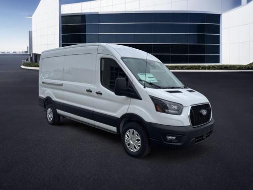 White 2026 Ford Transit-250 148 WB Medium Roof Cargo