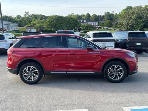 Red 2025 Lincoln Corsair Premiere