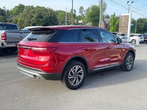 Red 2025 Lincoln Corsair Premiere