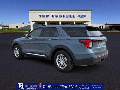 Vapor Blue 2025 Ford Explorer Active