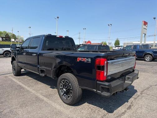 Blue Metallic 2024 Ford F-350 Platinum