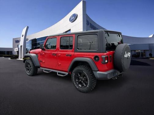 Firecracker Red Clearcoat 2021 Jeep Wrangler Unlimited Sport