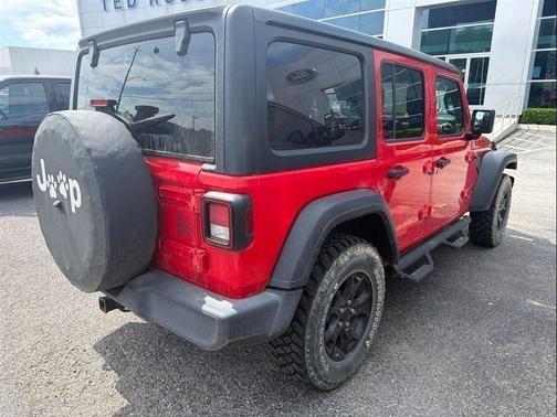 Firecracker Red Clearcoat 2021 Jeep Wrangler Unlimited Sport