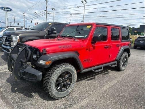 Firecracker Red Clearcoat 2021 Jeep Wrangler Unlimited Sport