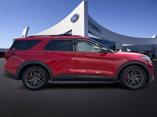 Red Metallic 2025 Ford Explorer ST