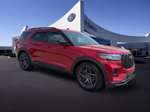 Red Metallic 2025 Ford Explorer ST