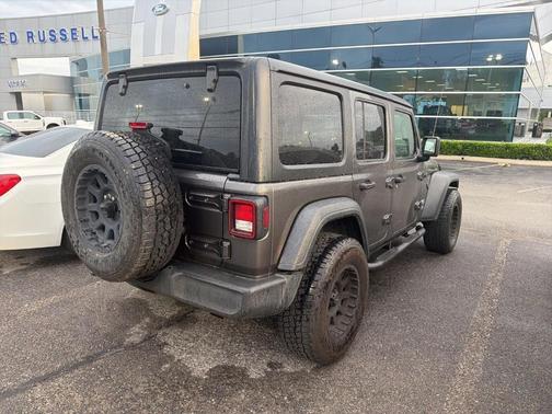 Granite Crystal Clearcoat Metallic 2018 Jeep Wrangler Unlimited Sport
