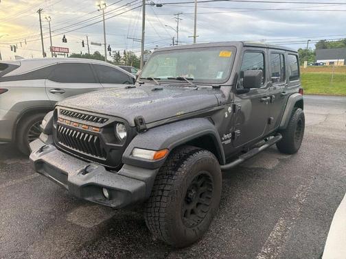 Granite Crystal Clearcoat Metallic 2018 Jeep Wrangler Unlimited Sport