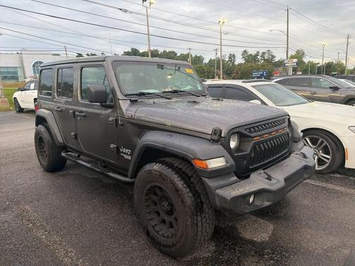 Granite Crystal Clearcoat Metallic 2018 Jeep Wrangler Unlimited Sport
