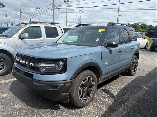 Azure Gray Metallic 2024 Ford Bronco Sport Outer Banks