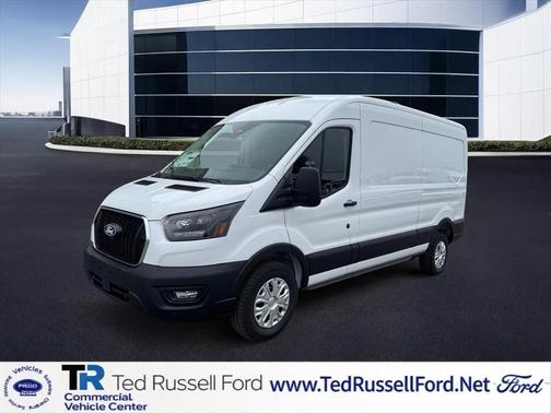 White 2026 Ford Transit-250 148 WB Medium Roof Cargo