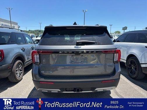 Gray Metallic 2026 Ford Explorer Active