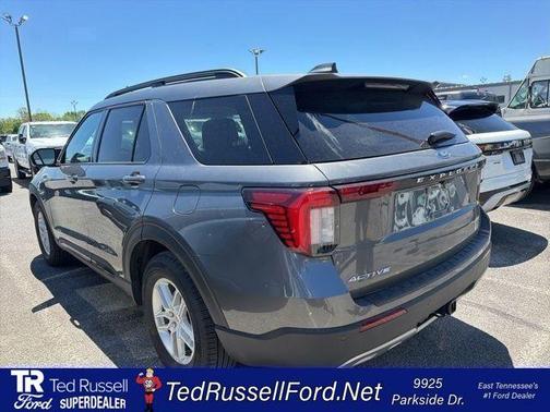 Gray Metallic 2026 Ford Explorer Active