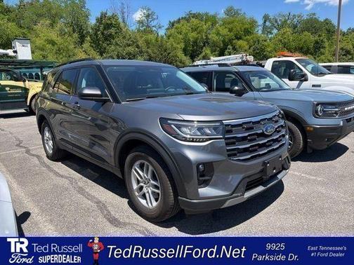 Gray Metallic 2026 Ford Explorer Active