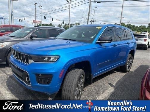 Hydro Blue Pearlcoat 2023 Jeep Grand Cherokee L Overland