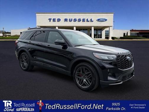 Black Metallic 2025 Ford Explorer ST