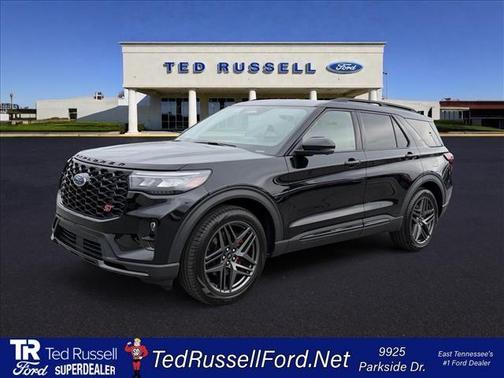 Black Metallic 2025 Ford Explorer ST