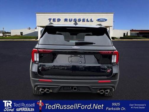 Black Metallic 2025 Ford Explorer ST