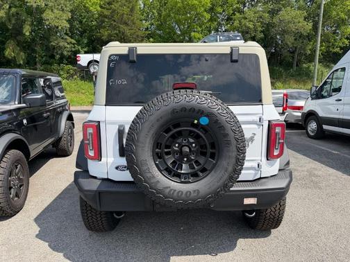 White 2026 Ford Bronco Badlands