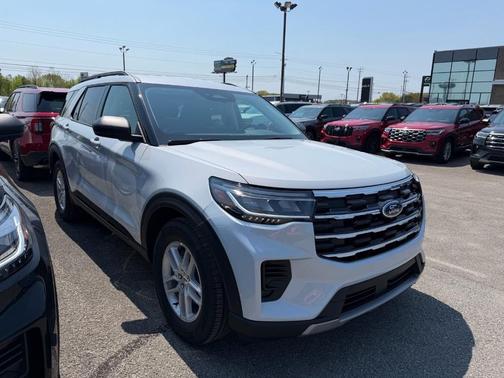 Silver 2026 Ford Explorer Active