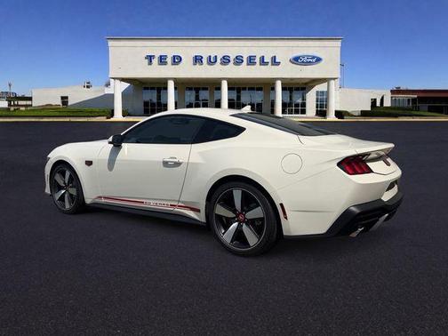 Wimbledon White 2025 Ford Mustang GT Premium