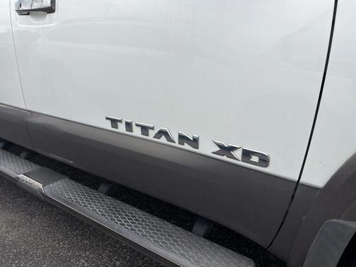 White 2018 Nissan Titan XD Platinum Reserve
