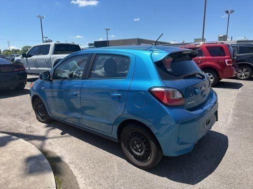 Blue 2021 Mitsubishi Mirage ES