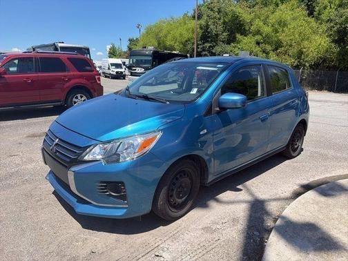 Blue 2021 Mitsubishi Mirage ES