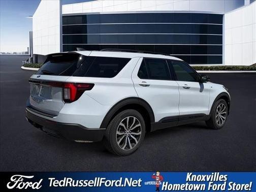 Silver 2026 Ford Explorer ST-Line