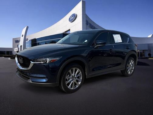 Deep Crystal Blue Mica 2021 Mazda CX-5 Grand Touring