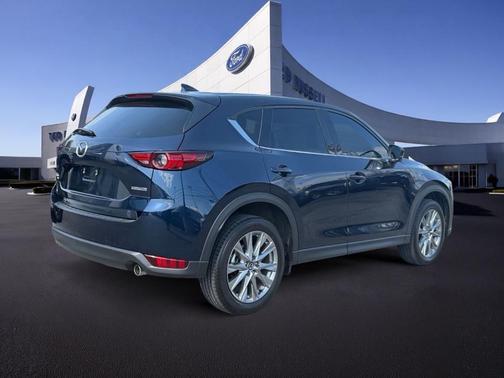 Deep Crystal Blue Mica 2021 Mazda CX-5 Grand Touring