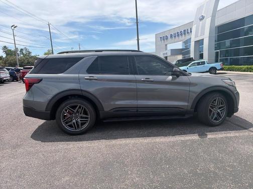 Gray Metallic 2025 Ford Explorer ST