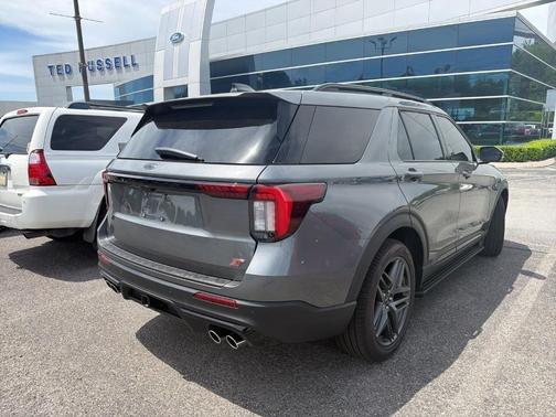 Gray Metallic 2025 Ford Explorer ST