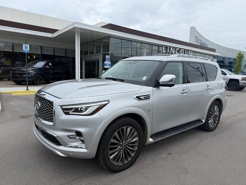 Liquid Platinum 2019 INFINITI QX80 Luxe
