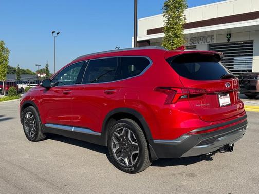 Calypso Red 2023 Hyundai SANTA FE Limited