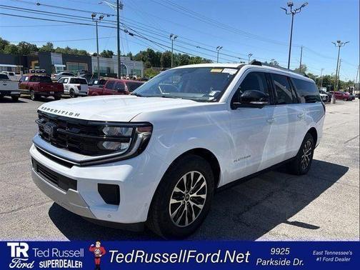 Oxford White 2025 Ford Expedition Max Platinum