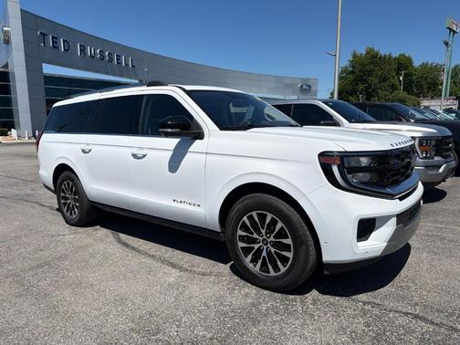 Oxford White 2025 Ford Expedition Max Platinum