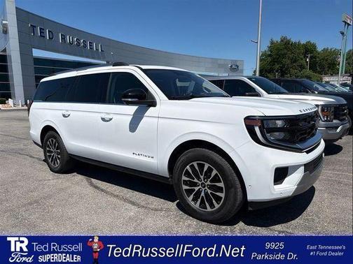 Oxford White 2025 Ford Expedition Max Platinum