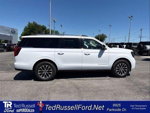 Oxford White 2025 Ford Expedition Max Platinum