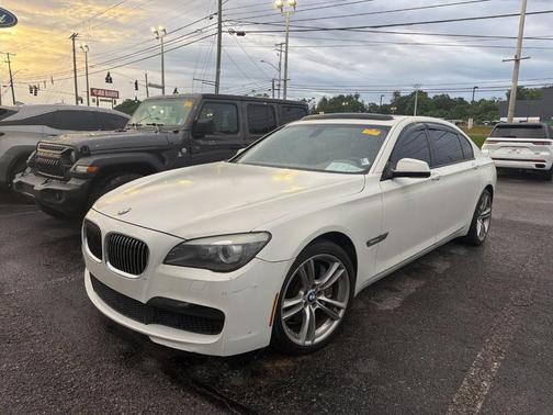 Alpine White 2012 BMW 750 Li