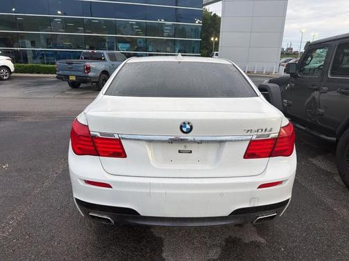 Alpine White 2012 BMW 750 Li