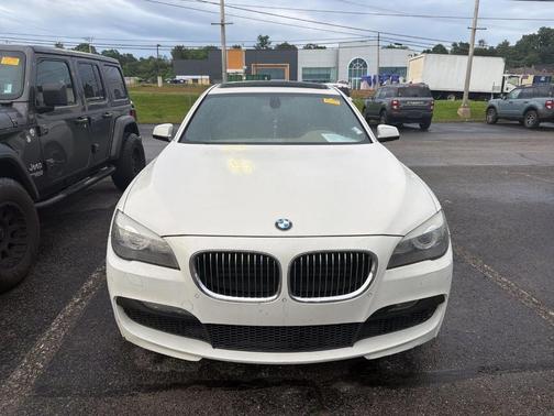 Alpine White 2012 BMW 750 Li
